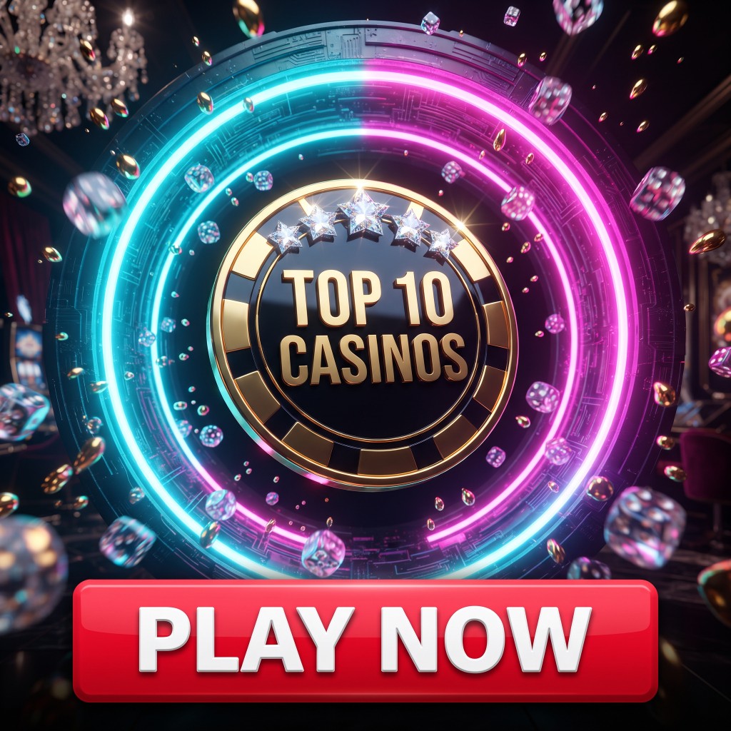 Top 10 casinos — promotional casino artwork